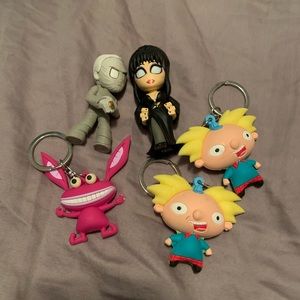 Funko Mystery mini figures and keychains